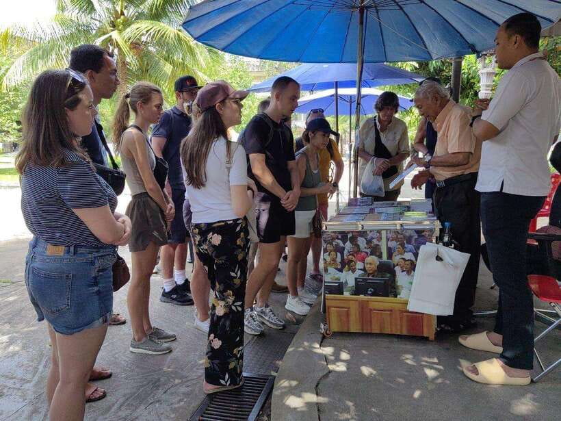 Phnom Penh: The Killing Fields & Tuol Sleng Genocide Museum - The air-conditioned van and guide talk that set the tone