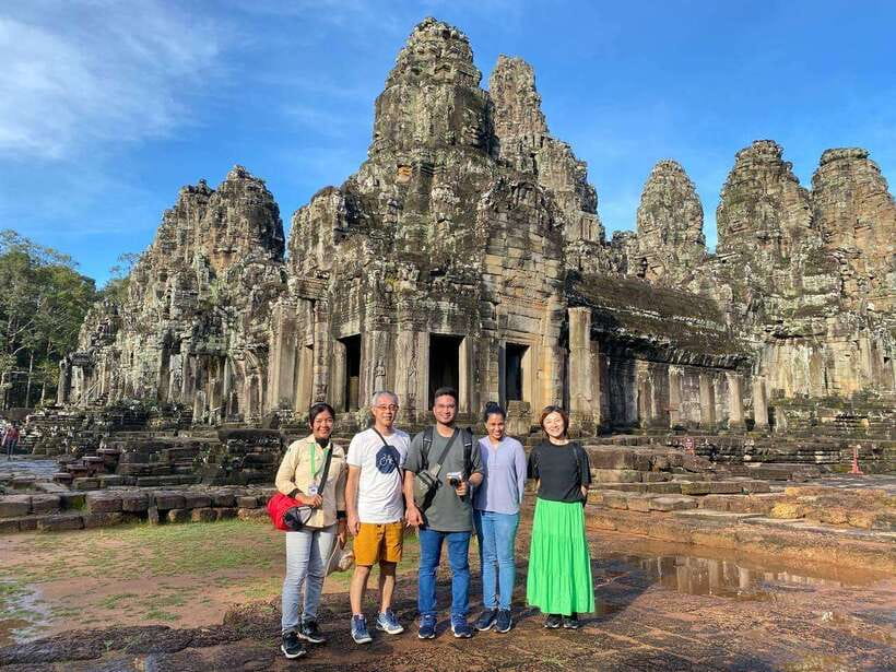 Private Angkor Wat Sunset Tour with Lunch and Snack Included - Angkor Thom’s South Gate: where most people enter