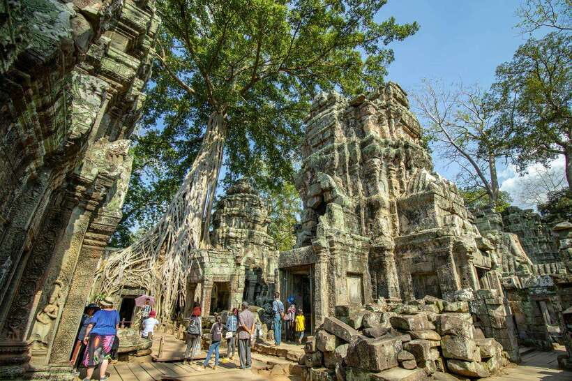 Private Angkor Wat Sunset Tour with Lunch and Snack Included - Lunch near the temples: fuel before Ta Prohm