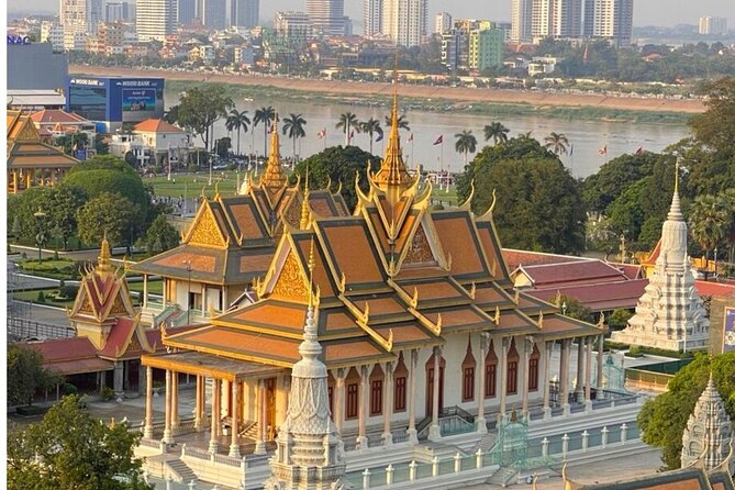 Private Phnom Penh Tour: Royal Palace & Killing Fields - Central Market: shopping time with good “Cambodia texture”