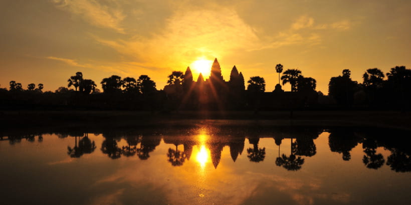 Private Sunrise Angkor Wat Tour - Bayon Temple: Buddha faces and that instantly recognizable Khmer style