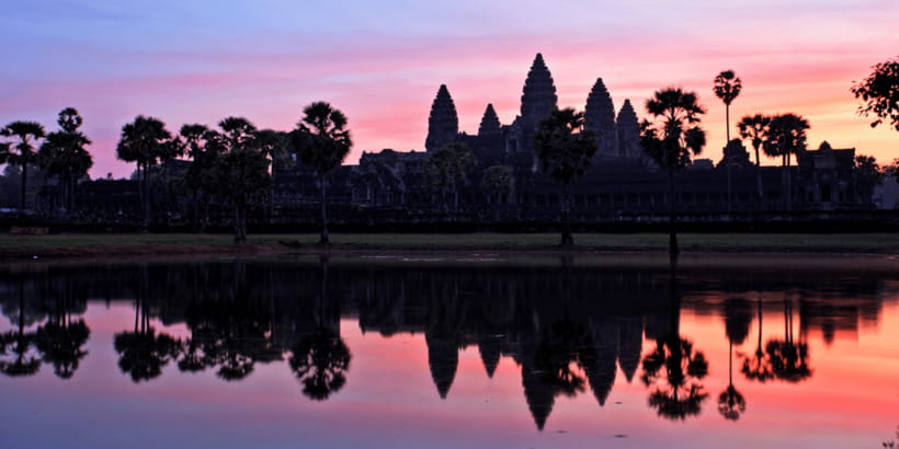 Private Sunrise Angkor Wat Tour - Angkor Thom: South Gate to the big terraces