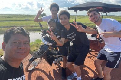Private Tour in Angkor Wat by Tuk Tuk - Pickup, water, and that big cooler (the comfort part that actually helps)