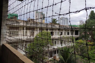 S-21 Prison and Killing Fields - Tuol Sleng (S-21) Genocide Museum: a prison built inside a school