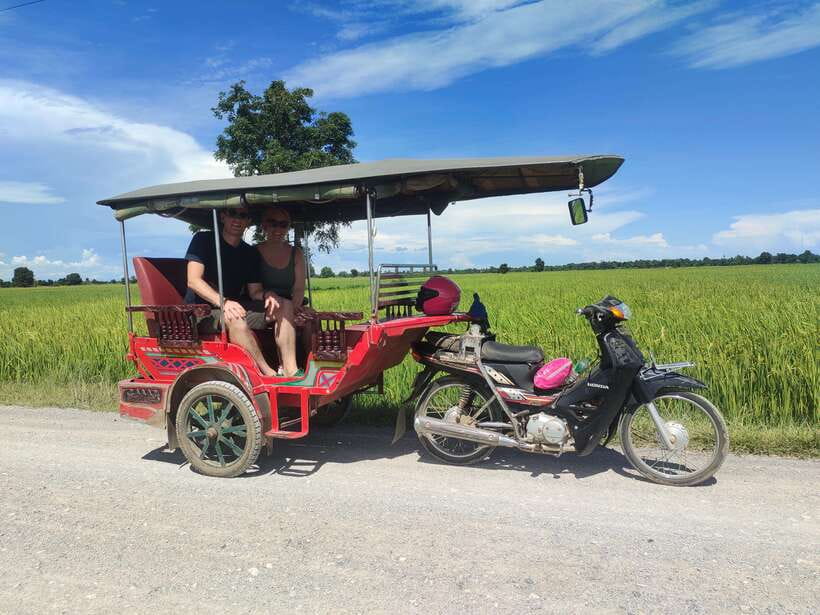 Secret Countryside Rice fields-Bamboo Train/Bat Cave - Bat Cave at dusk: a wildlife moment with a real reason