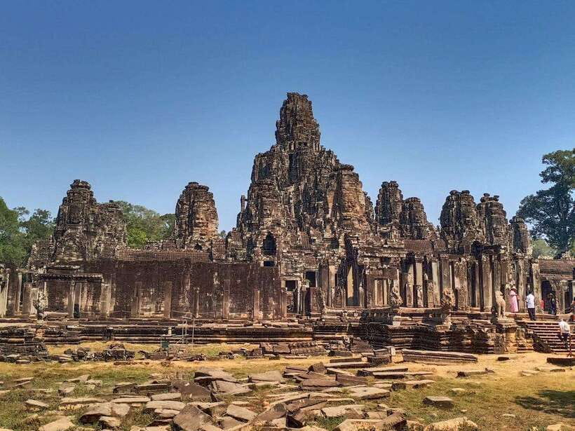 Sharing Trip to Angkor Temple with sunset - The Terrace of the Elephants and Preah Palilay shade
