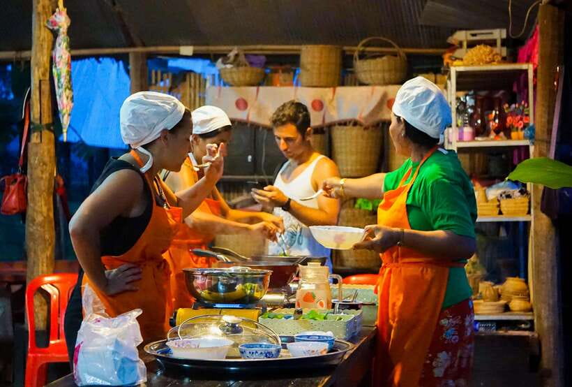 Siem Reap: Afternoon Cooking Class & Village Tour - Village Life Stops Before the First Chop