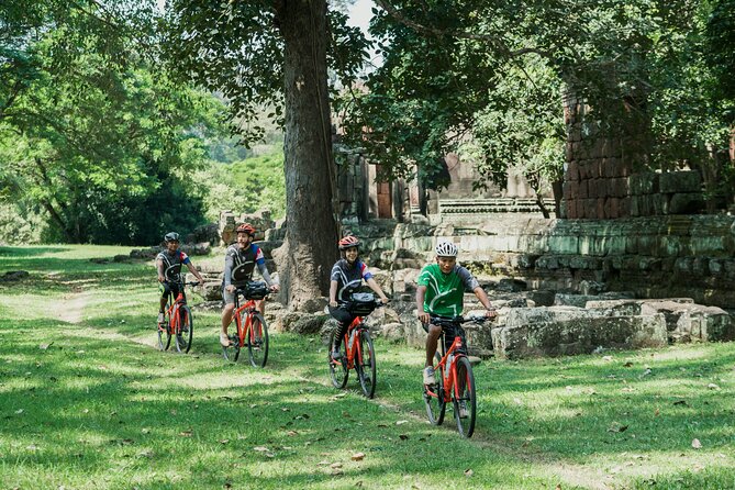 Siem Reap: Angkor Wat Sunrise Bike Tour & Jungle Breakfast - Ta Prohm, the Tomb Raider temple: roots, light, and atmosphere