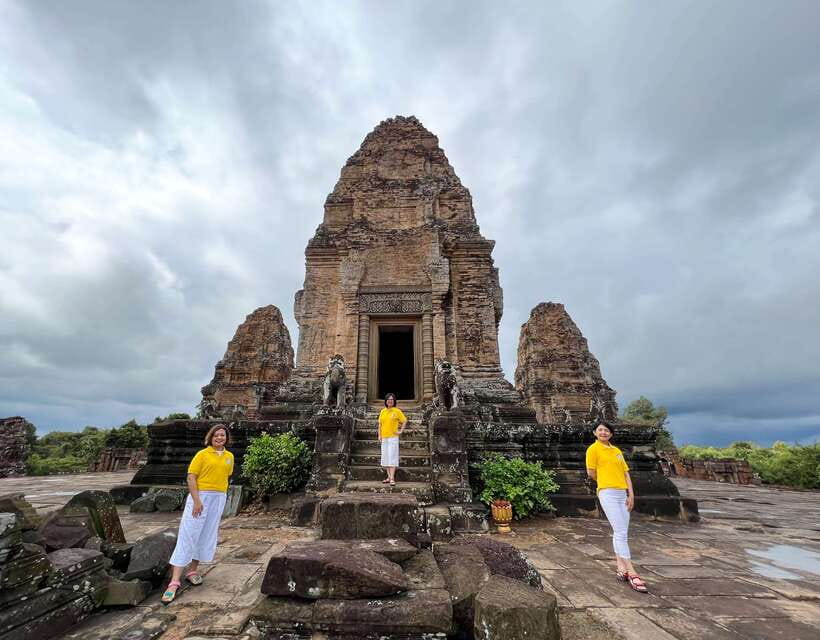Siem Reap: Angkor Wat Sunrise Small Group tour and Breakfast - Bayon and Angkor Thom’s South Gate: 54 towers and 216 faces