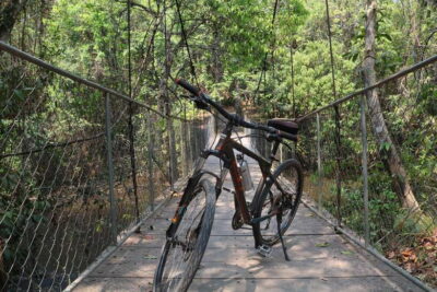Siem Reap: Bike Rental - Mountain Bike Setup: Helmet, Padlock, and the Real Value of “Good Wheels”
