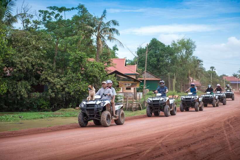 Siem Reap: Countryside Quad Bike Sunset Adventure - From hotel pickup to safety briefing: getting ready to ride