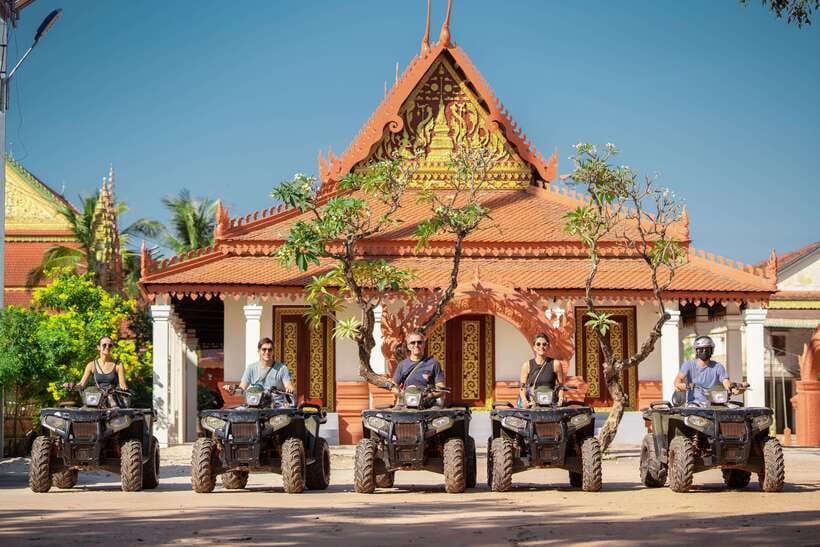 Siem Reap: Countryside Quad Bike Sunset Adventure - Mud off your shoes and back to Krong Siem Reap: the easy wrap-up