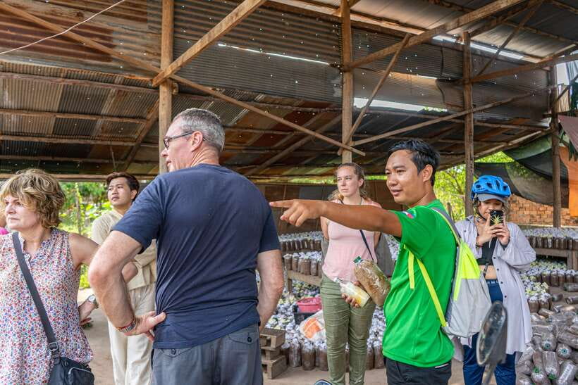 Siem Reap: Countryside Sunset Bike Tour / E-Bike or Tuk Tuk - Winery aperitif: a break that doesn’t feel like a hard sell