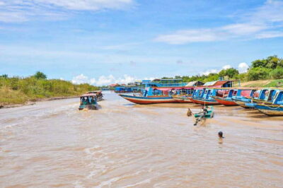 Siem Reap: Floating Village and Sunset Private Boat Tour - Countryside farm stop: coconut water, rice paddies, and real routines