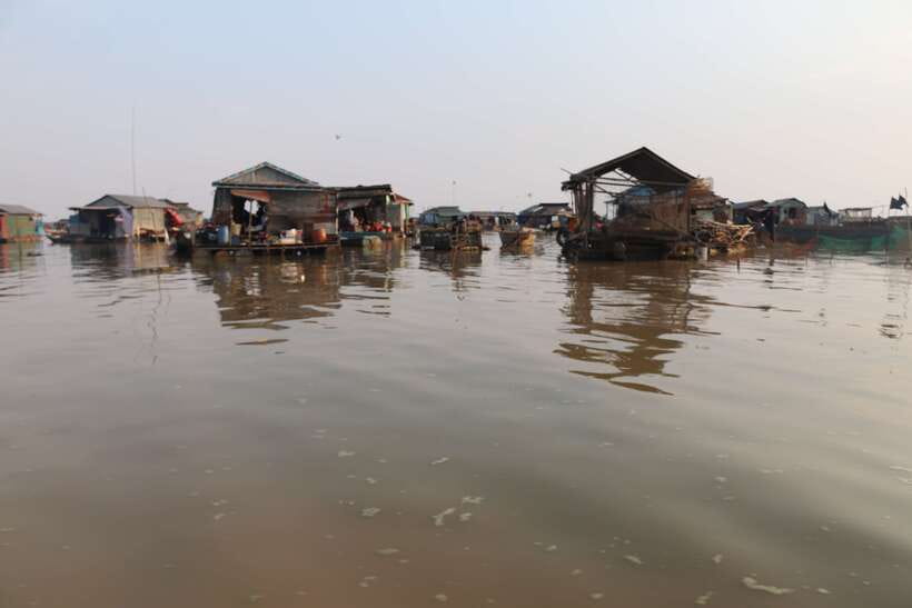 Siem Reap: Floating Village Tour - Free pickup, lotus farm color, and Cambodia countryside on the way