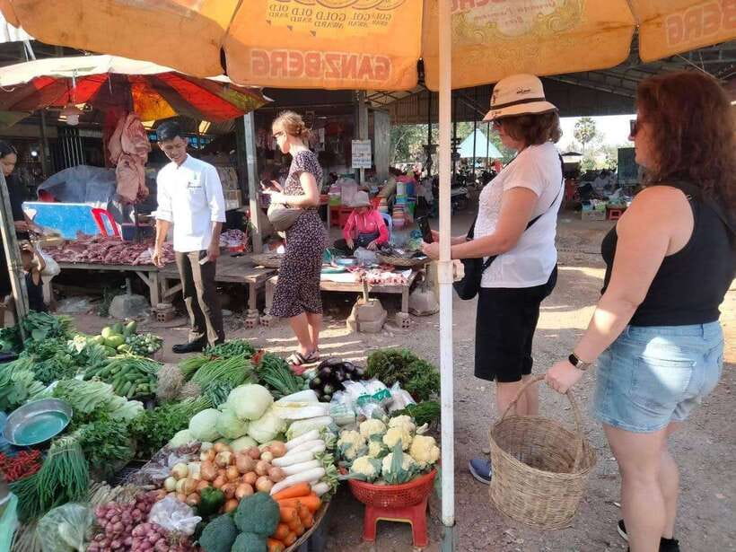 Siem Reap Khmer Cooking Class and Local Market Tour - Cooking with a local family: what you’ll actually do at the stove
