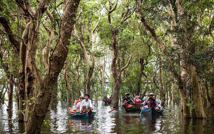 Siem Reap: Kompong Phluk Floating Village Half-Day Tour - Tonlé Sap Views and the Floating Café Pause