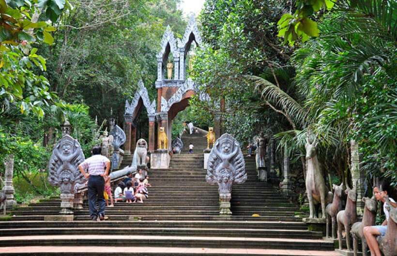 Siem Reap: Kulen Waterfall by Private Tour - Hilltop Temples and the Reclining Buddha: The Sacred Part of the Day