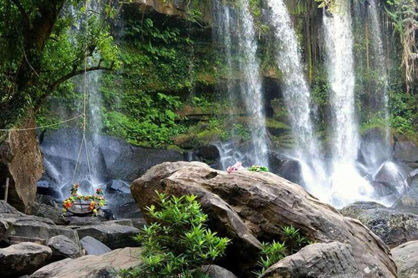 Siem Reap: Kulen Waterfall by Private Tour - Kulen Waterfall Trek and Time for a Swim