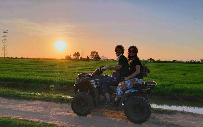Siem Reap Quad Bike Countryside Tour - Polaris Trailboss 330 riding: what it’s like once you’re moving