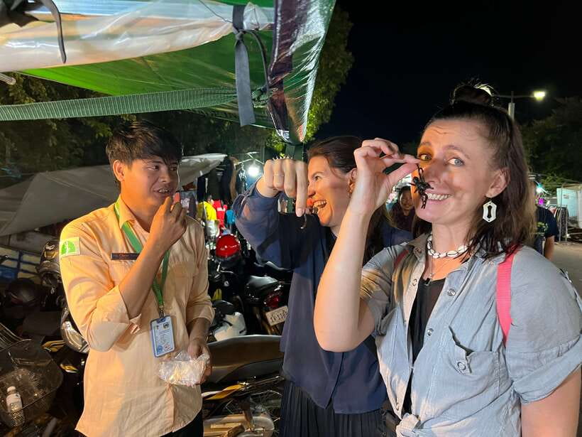 Siem Reap: Small Group Street Food Tour with Tuk-Tuk Ride - Night market stop: more than food, and why it’s worth the detour