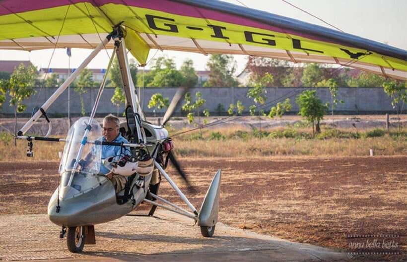 Sky Venture Microlight Siem Reap - How the 30-minute flight usually focuses your route