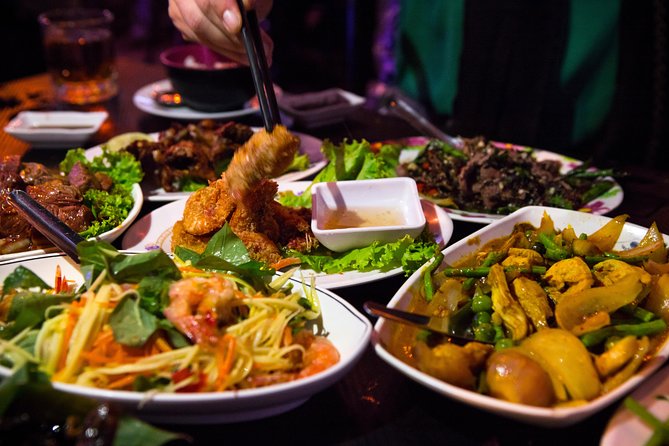 Ultimate Phnom Penh Food Tour by Tuk Tuk: 20 Tastings and Drinks - What dishes you might expect beyond the big landmarks