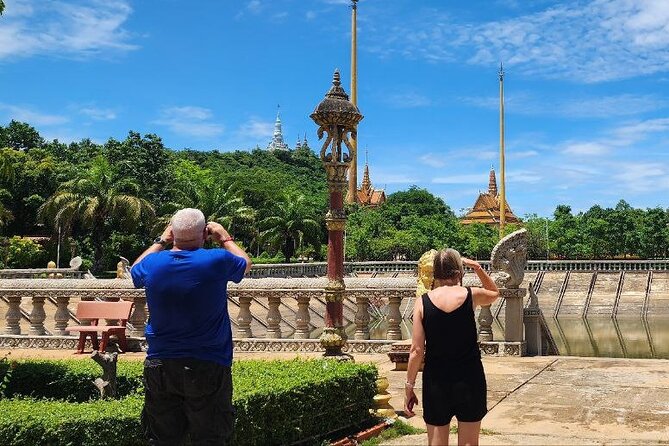 Visit Phnom Udong and Silk Island by Khmer Traditional Tuk-Tuk - Silk Island lunch by the river: view-first value, and plan for lunch cost